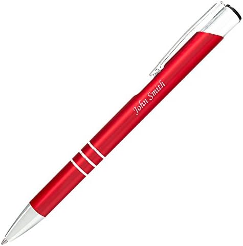 Personalized Gifts - Engraved PEN VENO - ballpoint pen, Ideal Anniversary, Father's Day, Wedding, Birthday or Gift Idea, Gifts for men, Gifts for woman - Red