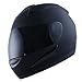 Power Gear Motorsports Motorcycle Street Bike Matt Black Full Face Helmet + Two Visors: Smoked & Clear