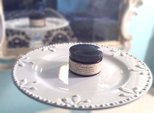 Tiramisu Organic Body Butter - Italian Amaretto Espresso - Body Cream - Organic Jojoba Oil, Coconut Milk, Shea Butter, and Macadamia Nut Oil