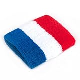 GOGO Patriot Style / NBA Style Stripe Wrist Sweatband (Price / PIECE)