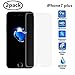 2Pcs/Pack Musttrue iPhone 7plus screen protector, Steel film 0.3mm 2.5D Premium Tempered Glass Anti-Burst Anti-Fingerprint Anti-Bubble Film Screen Protector for iPhone 7 plus