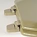Deluxe Avocado Green Wood Round Toilet Seat