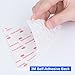 Cabinet Door Bumpers, Clear Adhesive Rubber Bumper Pads – Round, 400 Pieces, 3 Sizes