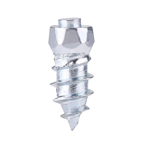 KIMISS Steel 100pcs 15mm/0.59" Wheel Tyre Stud Screws Snow Ice Dirt Mud Non-Slip Wheel Screw for Car Truck SUV ATV,Motorcycle,Bicycle,Shoe - Thumbnail 6