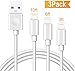 Marchpower iPhone 14 Charger Cord-3Pack 3ft 6ft 10ft MFi Certified Lightning Cable USB-A Fast Charging Cable Compatible with iPhone 13 12 11 Mini Pro Max SE X XS XR 8 7 6 Plus iPod iPad AirPods, White