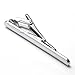 PiercingJ 3pcs Stainless Steel Exquisite GQ Classic Tie Bar Clips,2.3 Inches