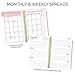 bloom daily planners 2019 Calendar Year Day Planner - Passion/Goal Organizer - Monthly and Weekly Dated Agenda Book - (January 2019 - December 2019) - 6