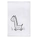 Trend Lab Giraffe Safari Plush Baby Blanket, Gray/White