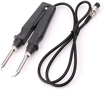 Shoresu 902 ESD SMD Double Soldering Iron Tweezer Handle Clip Heating Plier Soldering Station Accessories