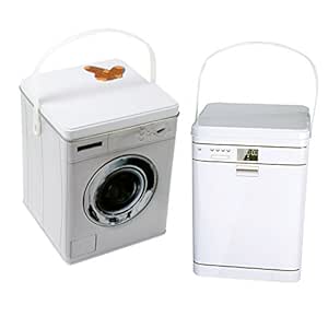 Out of the blue 'Caja de Metal Detergente - Caja con Tapa para Guardar