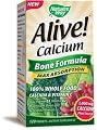 Nature's Way Alive! Calcium Bone Formula -- 120 Tablets (Pack of 3)