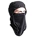 Winter Balaclava - Windproof Ski MasK-Cold Weather Face Mask Motorcycle Neck Warmer Cycling Beanie or Tactical Balaclava Hood - Thermal Comfortable Moisture Wicking-for Men Women Boys Girls (Black F)