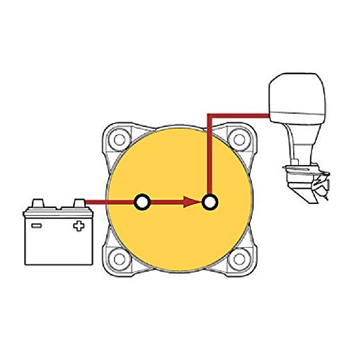WarmCare 12/24V Battery Switch Master Isolator Cut On/Off Disconnect Switch for RV Battery Marine Boat Car Vehicle Waterproof - Thumbnail 6