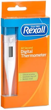 Rexall 60 Second Digital Thermometer 