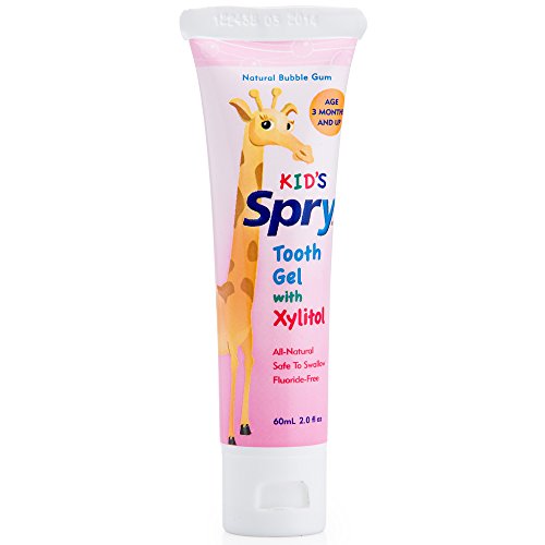 XLEAR Kids's Spry Tooth Gel with Natural Xylitol, Bubblegum