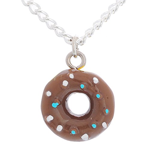 MJartoria Best Friends Forever Colorful Doughnut Friendship Necklaces Set of 4 - Thumbnail 4