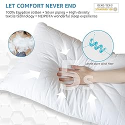 NEIPOTA Bed Pillows for Sleeping Queen Size Set of