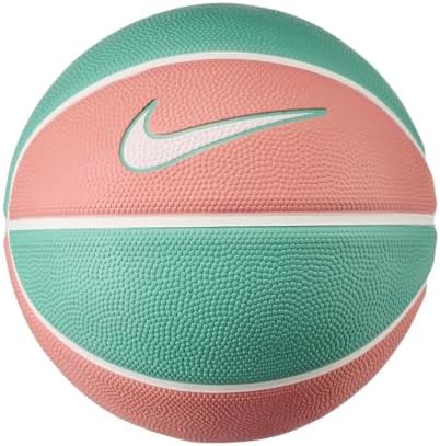 Unisex Swoosh Skills Minibalón de Baloncesto Apricot Agate/White/Washed Teal/White 3