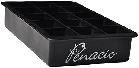 Premium Silicone Ice Cube Tray Set - Molds 15 Large Square Ice Cubes To Enjoy Your Drinks With - Practical Non-Stick Design - Food Grade Silicone - BPA Free & FDA Approved - Flexible Ice Mold Trays