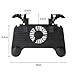 Pakesi Mobile Game Controller for PUBG 4-in-1 Upgrade Version Gamepad Shoot and Aim Trigger Phone Cooling Pad Power Bank for Android & iOS Fortnite/Knives Out (NO Light-2000mah)thumb 4