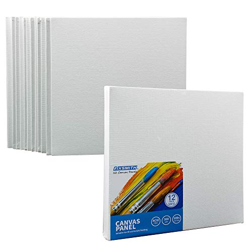image for Arteza Paint Canvases for Painting, Multipack of 28, 9x12, 11x14, 12x1