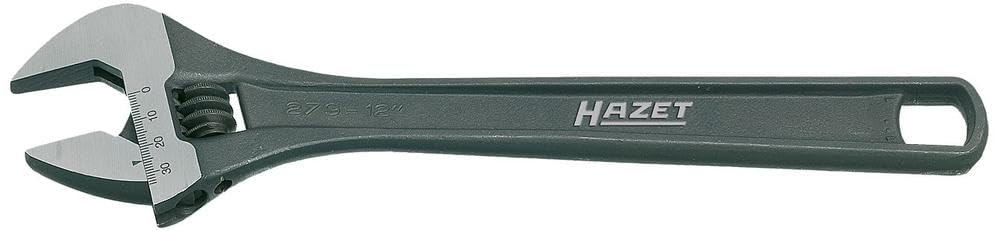 HAZET 279-4 109 mm Hexagon Profile Adjustable Open-End Wrench - Phosphatised