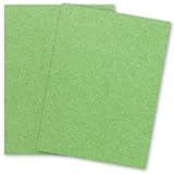 Metallic Green Fairway 8-1/2-x-11 Lightweight Multi-use Paper 25-pk - PaperPapers 120 GSM (81lb Text) Letter size Everyday Metallic Paper - Professionals, Designers, Crafters and DIY Projects