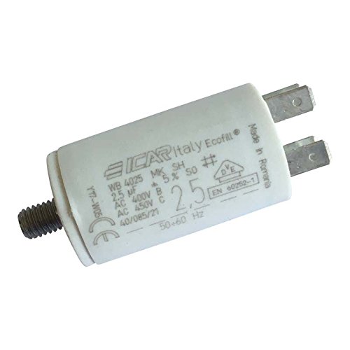 Condensateur Permanent Moteur à Cosse 25 µf - 