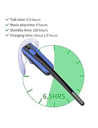 Auriculares inalámbricos Bluetooth V4.1, auriculares para negocios, resistentes al sudor, auriculares, manos libres, Bluetooth, teléfono móvil