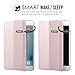 MoKo Case Fit iPad Mini 4 - Slim Lightweight Smart Shell Stand Cover Case Auto Wake/Sleep Fit Apple iPad Mini 4 (2015 Edition) 7.9 inch iOS Tablet, Rose Gold