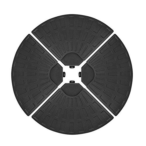 FRUITEAM 4Piece Offset UmbrellaBase HeavyDuty Weight Base for