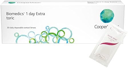 記念日 バイオメディックス ワンデー トーリック 乱視用 1箱30枚入り 8 7 Biomedics One 1 75 180 Toric 乱視度数 Day 乱視軸 4 75 Pwr