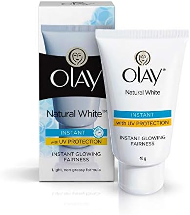 olay natural white instant glowing fairness cream