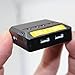 DEERC Two 3.7V 750mAh F181C V686 H12W H12C Rechargeable Li-Po Quadcopter Batteries To Increase Flight Time(18 Min),With 5 In 1 Max 2.5A Current Input Fast Battery Charger