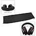 Geekria Flex Fabric Headband Cover Compatible with Sony MDR-1ADAC/ 1ABT/ 1AM2/ 1R/ 1RNC/ 1RBT/ 1A Headphones, Replacement Repair Part, Easy DIY Installation (Black)