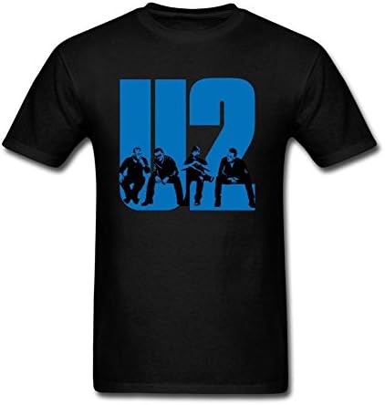 FITTSY Men's U2 The Joshua Tree Short Sleeve T-Shirt XX-Large Black