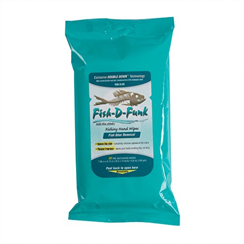 D-FUNK Fish Odor Removal Wipes (Pouch)