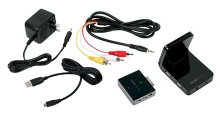 Big Stream Wireless Streamer, Go from small screen to big screen,BigstreamTM takes images, videos, games, presentations and other content from your mobile device and wirelessly streams them in real time to your TV screen.