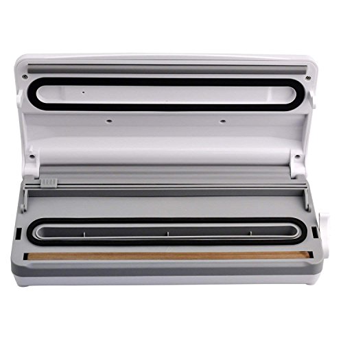 Vacuum Sealer Machine,CamKing VS-2150A Compact Automatic Vacuum Sealing System with Bags -White