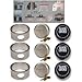 Slick Locks Ford Transit Connect 2010-2013 Kit Complete with Spinners, Weather covers and Locks