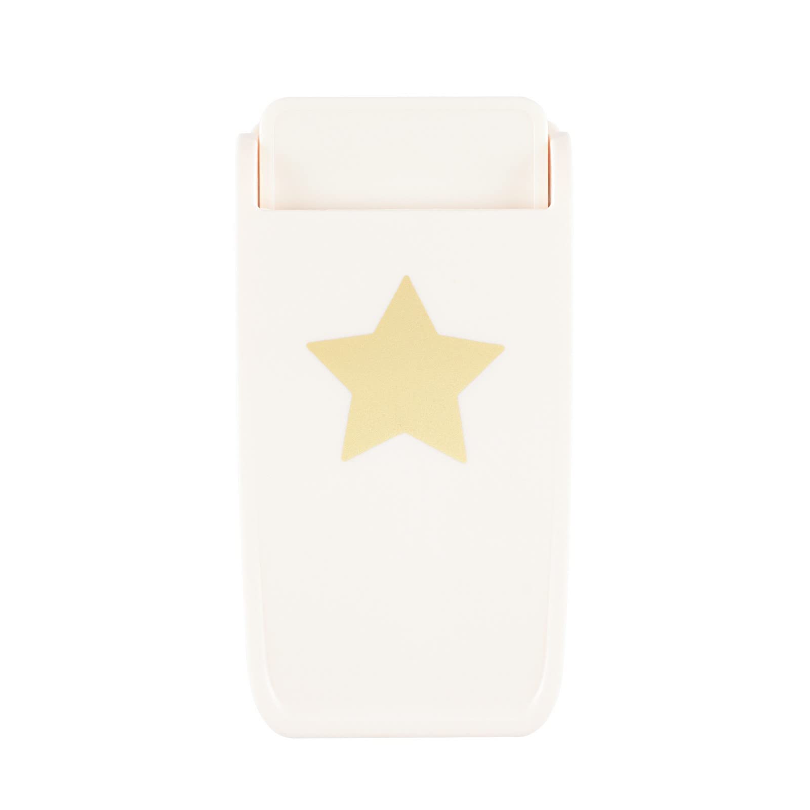 Vaessen Creative Heavy Duty Craft Punch - Star - Ø 3,75 cm Hole Punch - Cutter for Shrink Paper, Card Making, and Crafting, Pink