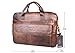 Videng Polo POLO VIDENG M278 Men's Classic Top Cow Leather Business Handbag Briefcase Shoulder Messenger Satchel Bag For Laptop Macbook Father's Day Gift (Brown)