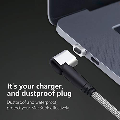 USB C Magnetic Charger Charging Cable USB-C to MagSafe Magnetic Adapter for MacBook Pro, MacBook Air, iPad Pro and Other USB-C Laptops and Smartphones - Support Up to 4.3A 87W - Thumbnail 5