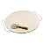 Mainstays 3 Piece 13 Inch Round Oven Pizza Stone Set Includes Large 13 Inch Baking Stone Large Heavy Duty Cast Iron Rack And Pizza Cutter
