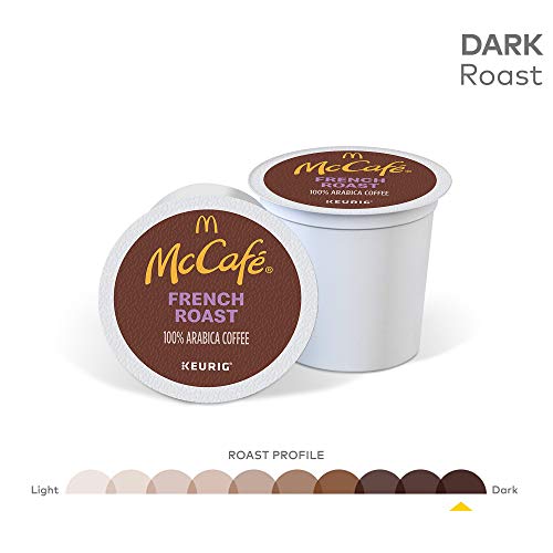 McCafé French Roast, Keurig Single Serve KCup Pods, Dark Roast Coffee