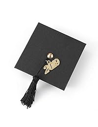 Brazalete de regalo de graduación inspirador, clase de 2019, brazalete ajustable con cita, con gorra de graduación, regalos para él y ella, acero inoxidable