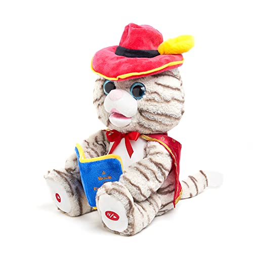 Cuddle Barn Sir Catsby The Storyteller Cat Animated Storytelling