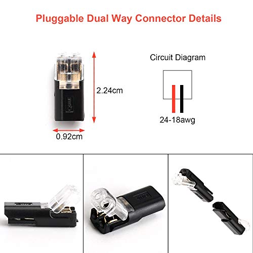 2 Pluggable+Connectors+Universal+Terminals+Wire+Stripping