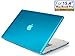 mCover iPearl Hard Shell Case with Free Keyboard Cover for 15-inch Model A1398 MacBook Pro (with 15.4-inch Retina Display, with or Without Force Touch Trackpad) - Aqua