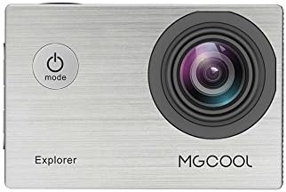 MGCOOL Waterproof Action Camera WiFi HD 4K Sports Camera with 170 Degree Wide Angle, 2.0 inch LCD Screen Rechargeable 1050mAh Batteries